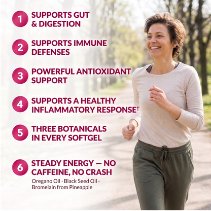Oreganic | Oil Of Oregano + Black Seed Oil