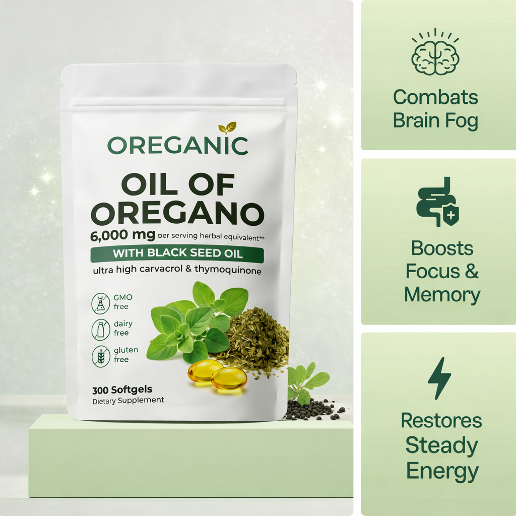 Oil Of Oregano + Black Seed Oil