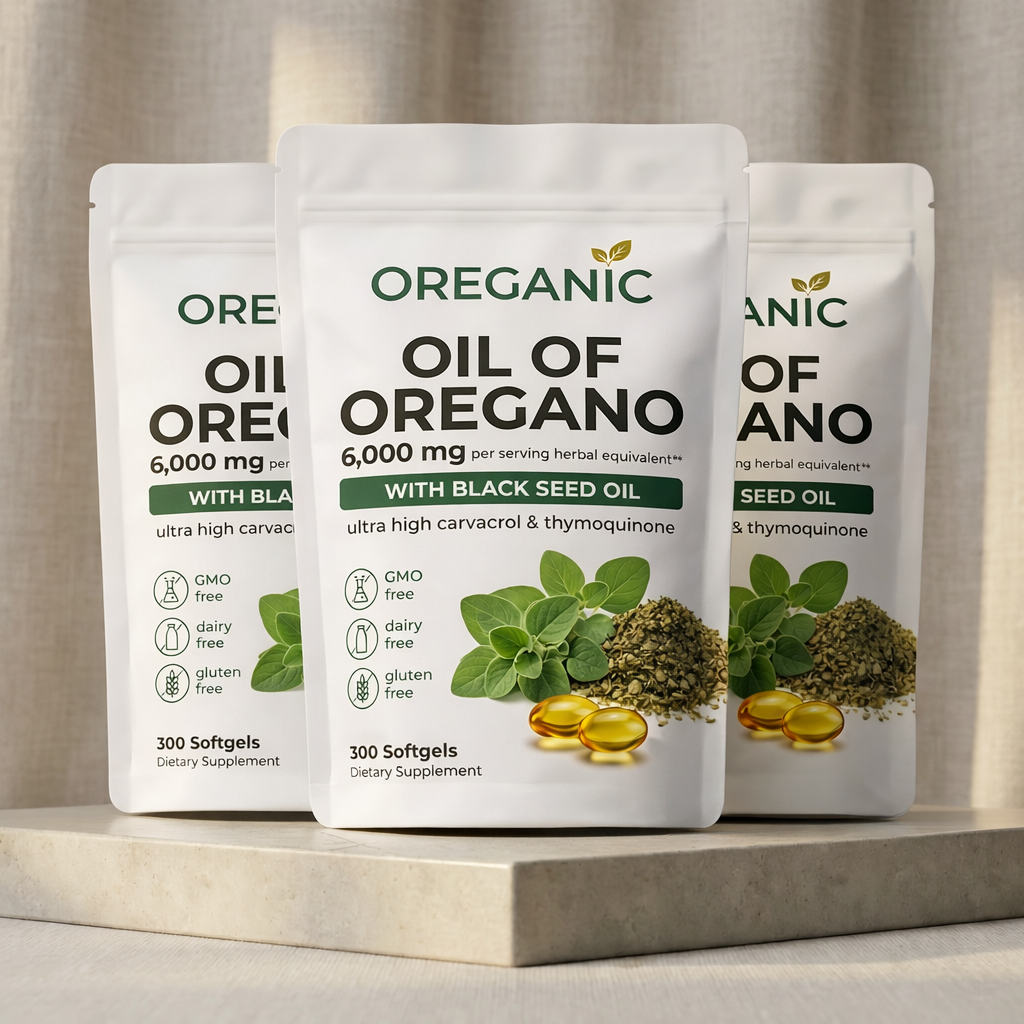 Oil Of Oregano + Black Seed Oil
