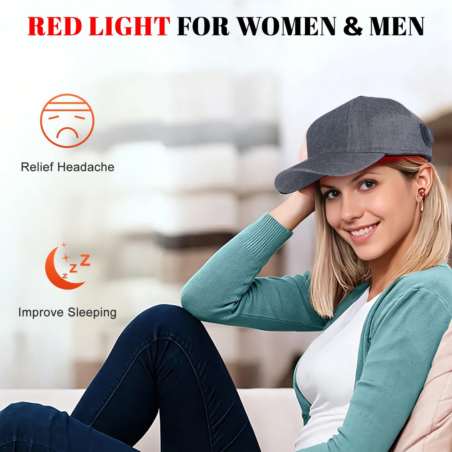 Red Light Therapy Cap